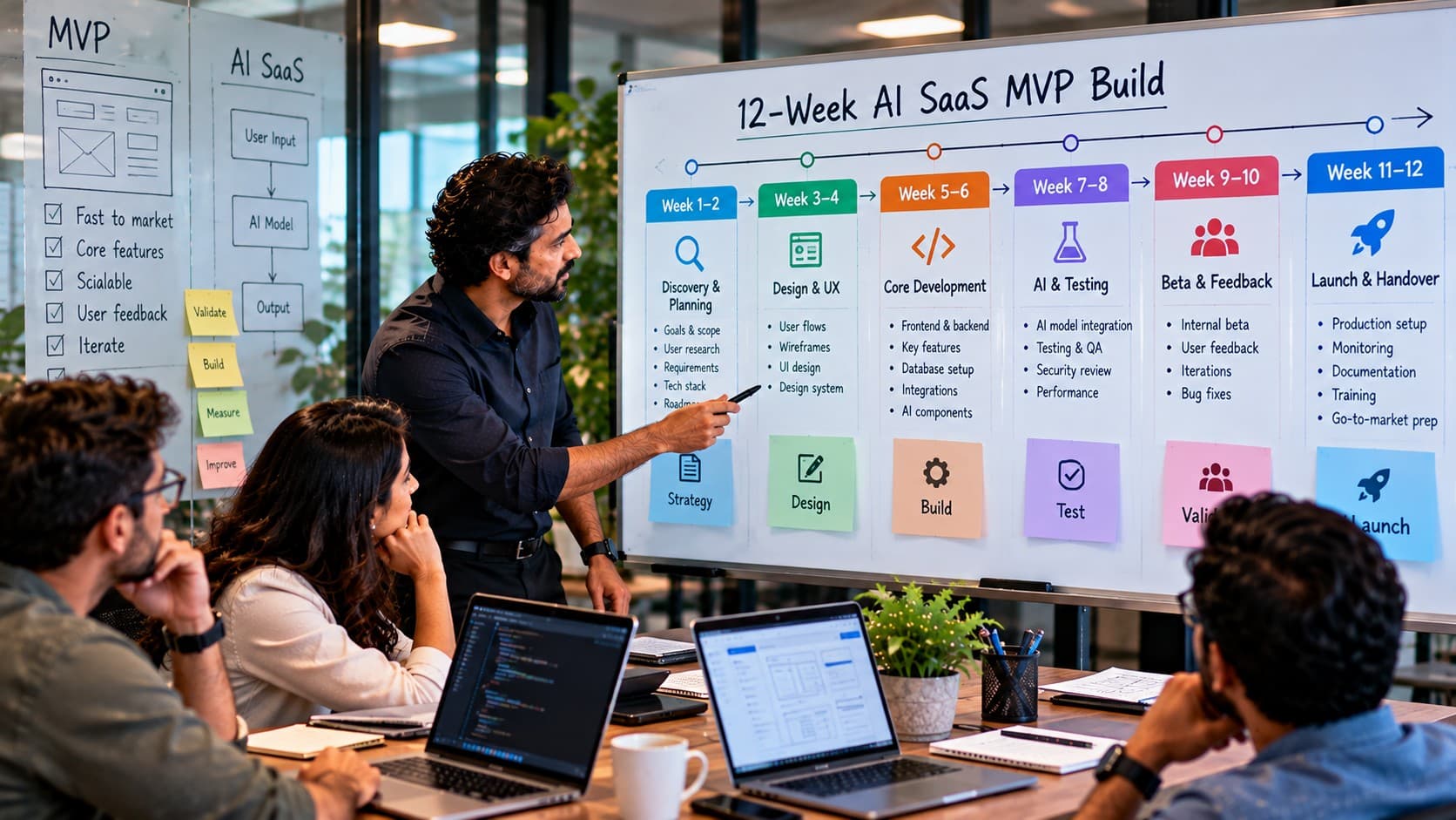 AI MVP Agency Hiring Guide: A Realistic 12-Week Build Plan