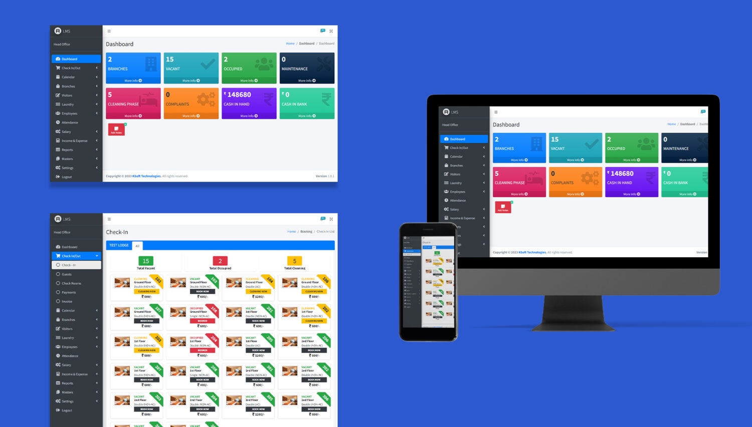 Lodge/Hotel Management Software